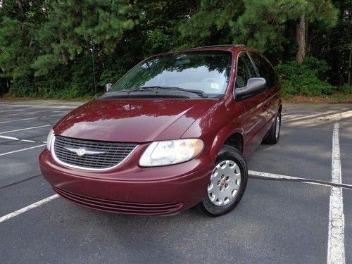 2002 town country 1 owner! dvd! power sliding! 69k miles! clean caravan 2003 04