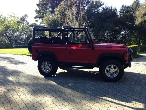 1995 land rover defender 90 2 owner car 55kmi