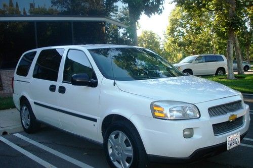 2007 chevrolet uplander ls mini passenger van 4-door 3.9l with powrtrain waranty