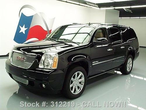 2012 gmc yukon xl denali sunroof nav rear cam dvd 20's! texas direct auto