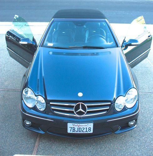 2007 mercedes-benz clk63 amg convertible 2-door 6.3l
