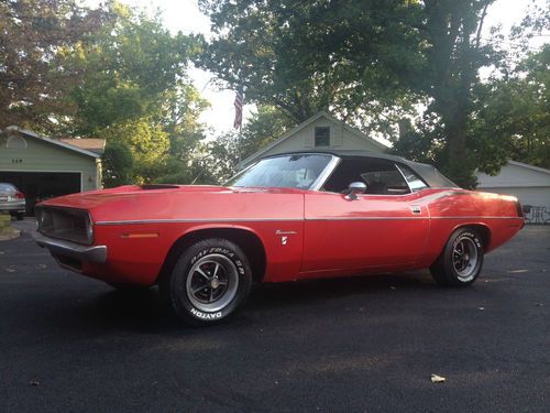 1970 plymouth barracuda gran coupe convertible