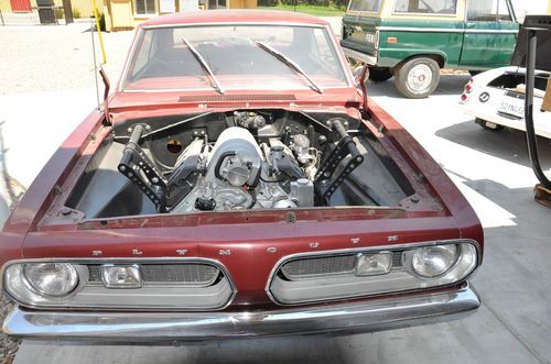 1967 plymouth barracuda notchback, 6.1l hemi, tko-600 tranny, project car