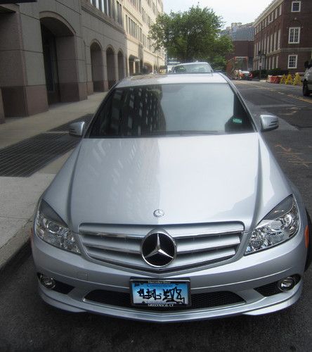 2010 mercedes-benz c-class 4dr silver c300 sport 4matic