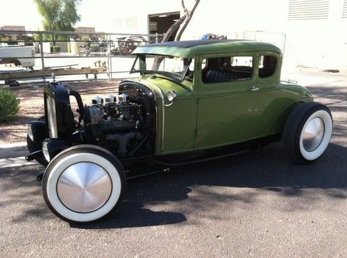 1931 ford model a rumble seat hot rod coupe