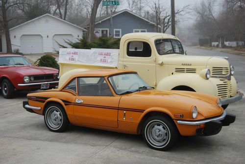 1976 triumph spitfire base convertible 2-door 1.5l