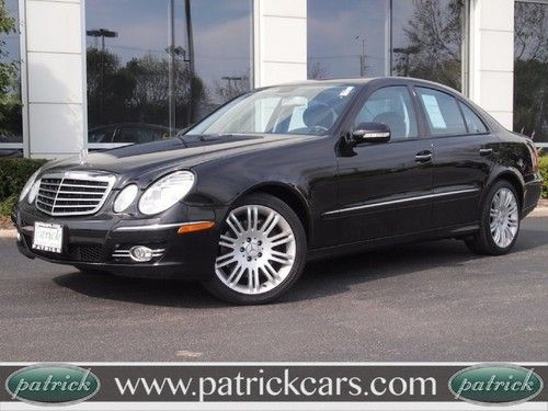 E350 4matic super clean navigation heated leather sunroof carfax certified+more!