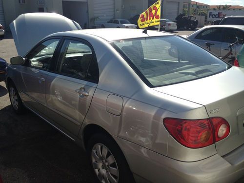 2003 toyota corolla le sedan 4-door 1.8l auto 4cyl