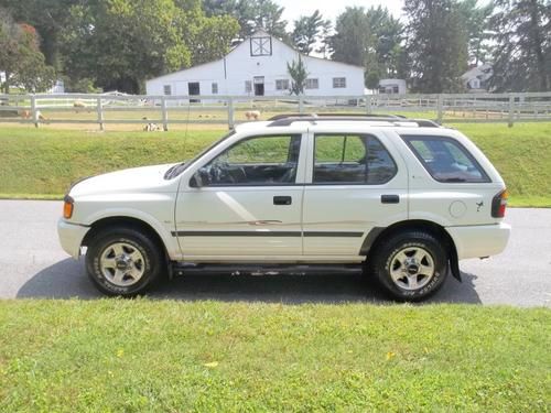 1999 isuzu rodeo ls 4dr 4x4(honda passport) low miles one owner no reserve