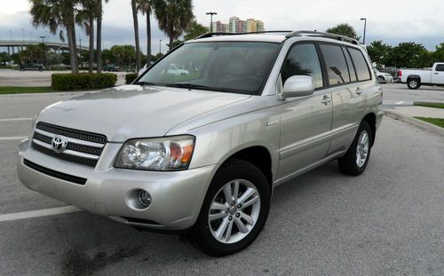 2006 toyota highlander hybrid limited carfax certifed suv 3.3l fwd