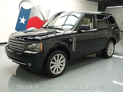 2010 land rover range rover supercharged 4x4 sunroof!! texas direct auto