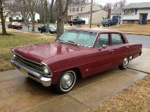 1967 chevy nova ii 4 door v8 all original low miles