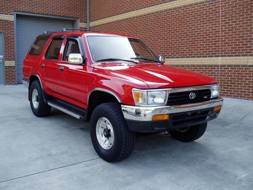 1994 toyota 4runner sr5..4wd suv..3.0l v6..auto..1 owner..97k miles..loaded..