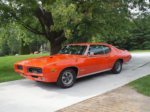 1969 pontiac gto judge - ram air iii original matching numbers