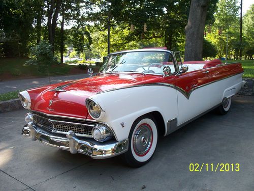 1955 ford sunliner convertible