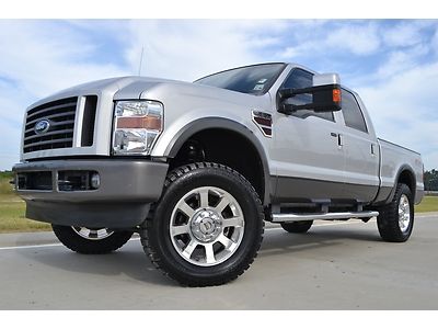 2008 ford f-250 crew cab fx4 diesel lift 20" wheels new tires