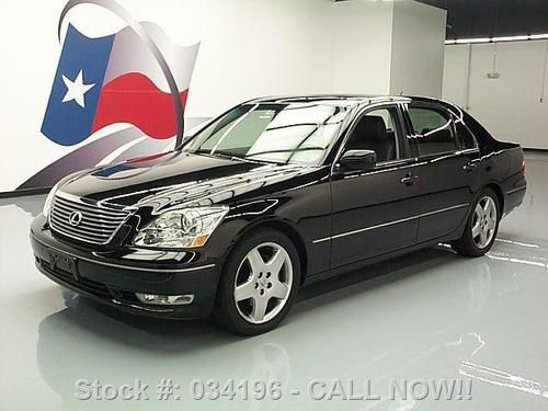 2006 lexus ls430 climate seats sunroof nav rear cam 74k texas direct auto