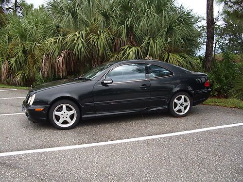 2002 clk 430 amg blk/blk  no reserve