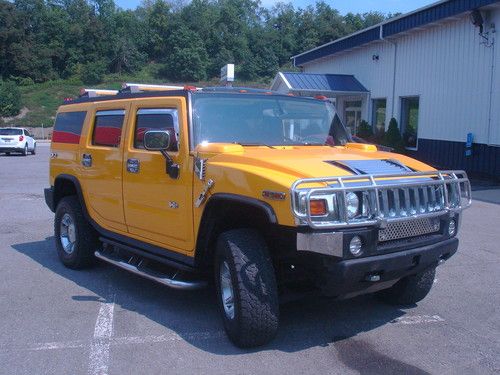 2005 hummer h2 4-door dvd loads of hp leather power heated seats moonroof