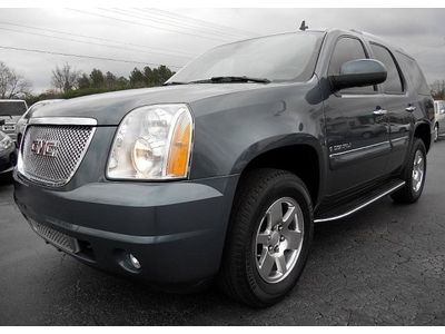 Denali awd sunroof leather seats 3rd row 4x4 blue teal 6.2 liter v8 remote start