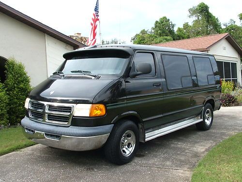 1999 dodge conversion van 127.6" w.b. loaded,power everything,dvd,cb,cd&amp;cassette