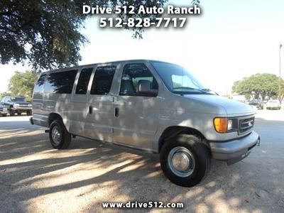 2006 ford e-350 econoline 15 passenger van ext length! low miles!