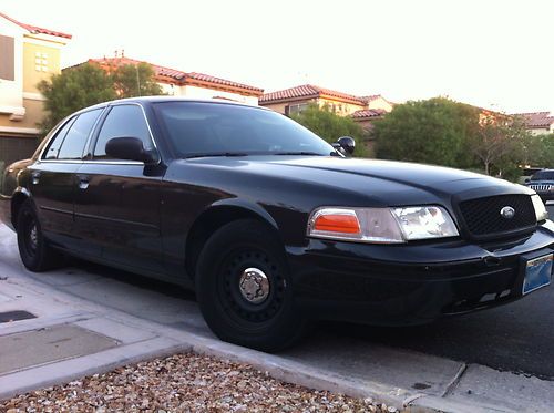 Find used 2001 Ford Crown Victoria Police Interceptor Sedan 4-Door 4.6L ...