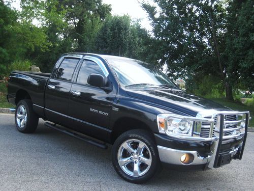 2007 dodge ram big horn 4x4 quad cab 5.7 hemi v8 auto factory 20's 115,000 miles