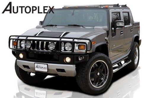 2008 hummer sut, navigation, leather, rear entertainment, 22 wheels