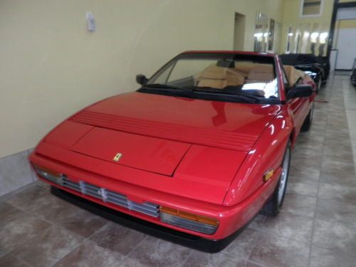 1989 FERRARI MONDIAL T CABRIOLET 30K,MAJOR SERVICE DONE,DOCUMENTED, US $34,999.00, image 8