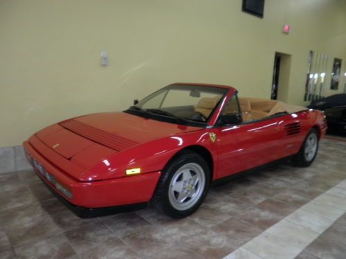 1989 FERRARI MONDIAL T CABRIOLET 30K,MAJOR SERVICE DONE,DOCUMENTED, US $34,999.00, image 13
