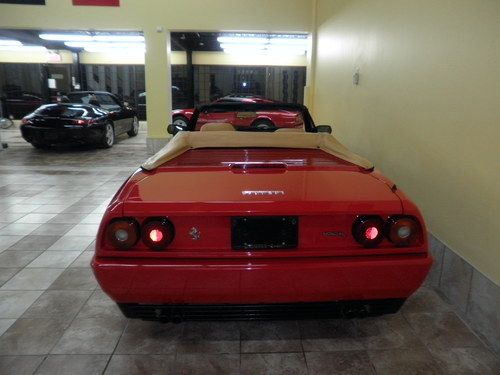 1989 FERRARI MONDIAL T CABRIOLET 30K,MAJOR SERVICE DONE,DOCUMENTED, US $34,999.00, image 15