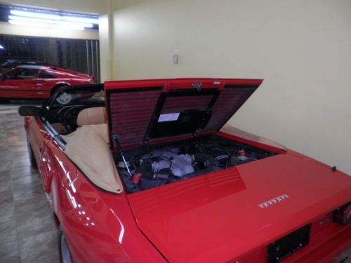 1989 FERRARI MONDIAL T CABRIOLET 30K,MAJOR SERVICE DONE,DOCUMENTED, US $34,999.00, image 17