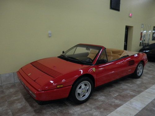 1989 FERRARI MONDIAL T CABRIOLET 30K,MAJOR SERVICE DONE,DOCUMENTED, US $34,999.00, image 20