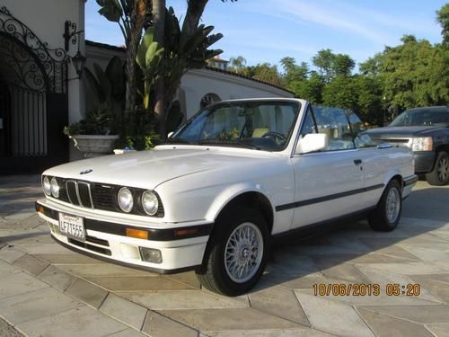 1993 bmw 325ic convertible 2door 2.5l rare last of e30 chassis 136k miles