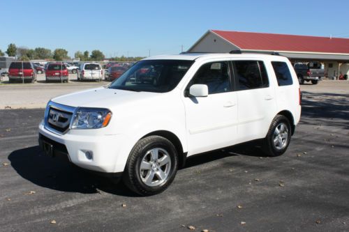 2011 honda pilot ex-l sport utility 3.5l 4wd rebuilt salvage title cheap!!