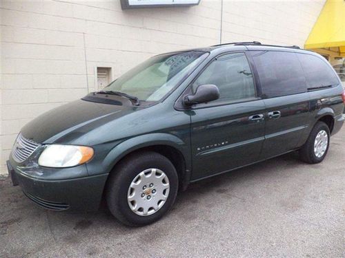 2001 chrysler town &amp; country lx mini van 116k miles! runs &amp; drives excellent!