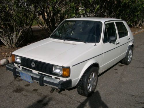 1981 vw diesel rabbit ls  low original miles