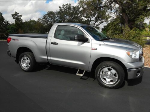 2007 toyota tundra trd 4x4 sr5 standard cab pickup 2-door 5.7l