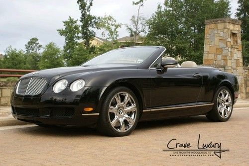 Continental gtc loaded with options 20 inch wheels call today