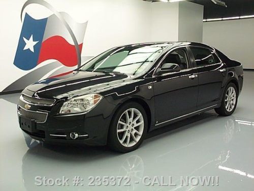 2008 chevy malibu ltz sunroof 2-tone heated leather 45k texas direct auto