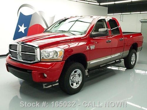 2008 dodge ram 2500 laramie quad diesel 4x4 sunroof nav texas direct auto