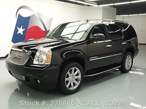 2009 gmc yukon denali sunroof nav dvd rear cam 20&#039;s 60k texas direct auto