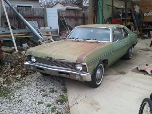 1970 chevrolet nova base coupe 2-door 4.1l