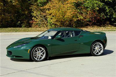 2010 lotus evora in british racing green