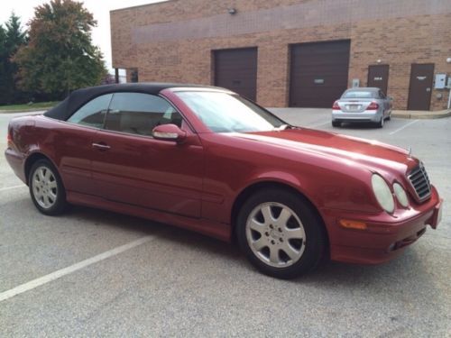 2000 mercedes benz clk320 convertible no reserve