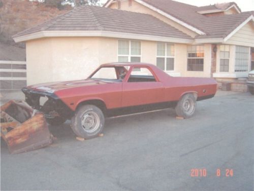 1968, chevy, el camino, ss