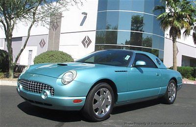 02, ford, thunderbird, convertible, v8, loaded call matt 480-628-9965 az.