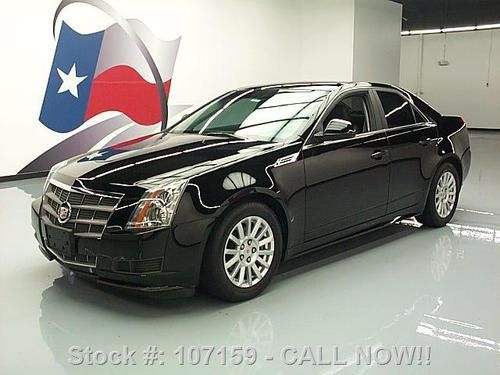 2010 cadillac cts lux sedan 3.0l v6 htd leather nav 34k texas direct auto