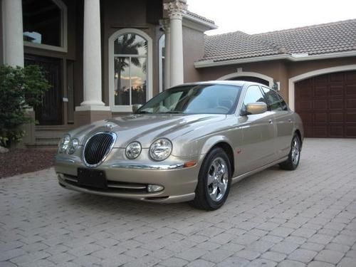 2001 jaguar s-type 3.0 navigation clean car fax fl car